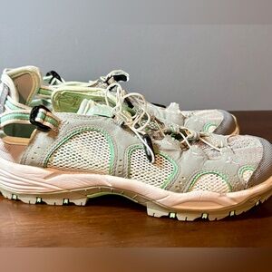 Women’s Salomon Techamphibian 3 - Grey & Mint Green - size 9